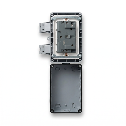 Elite Elegance Waterproof Outdoor Socket IP66 – 1 Gang / 2 Gang Switched 13A