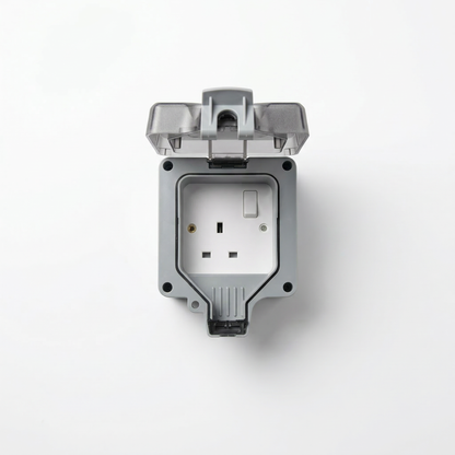 Elite Elegance Waterproof Outdoor Socket IP66 – 1 Gang / 2 Gang Switched 13A