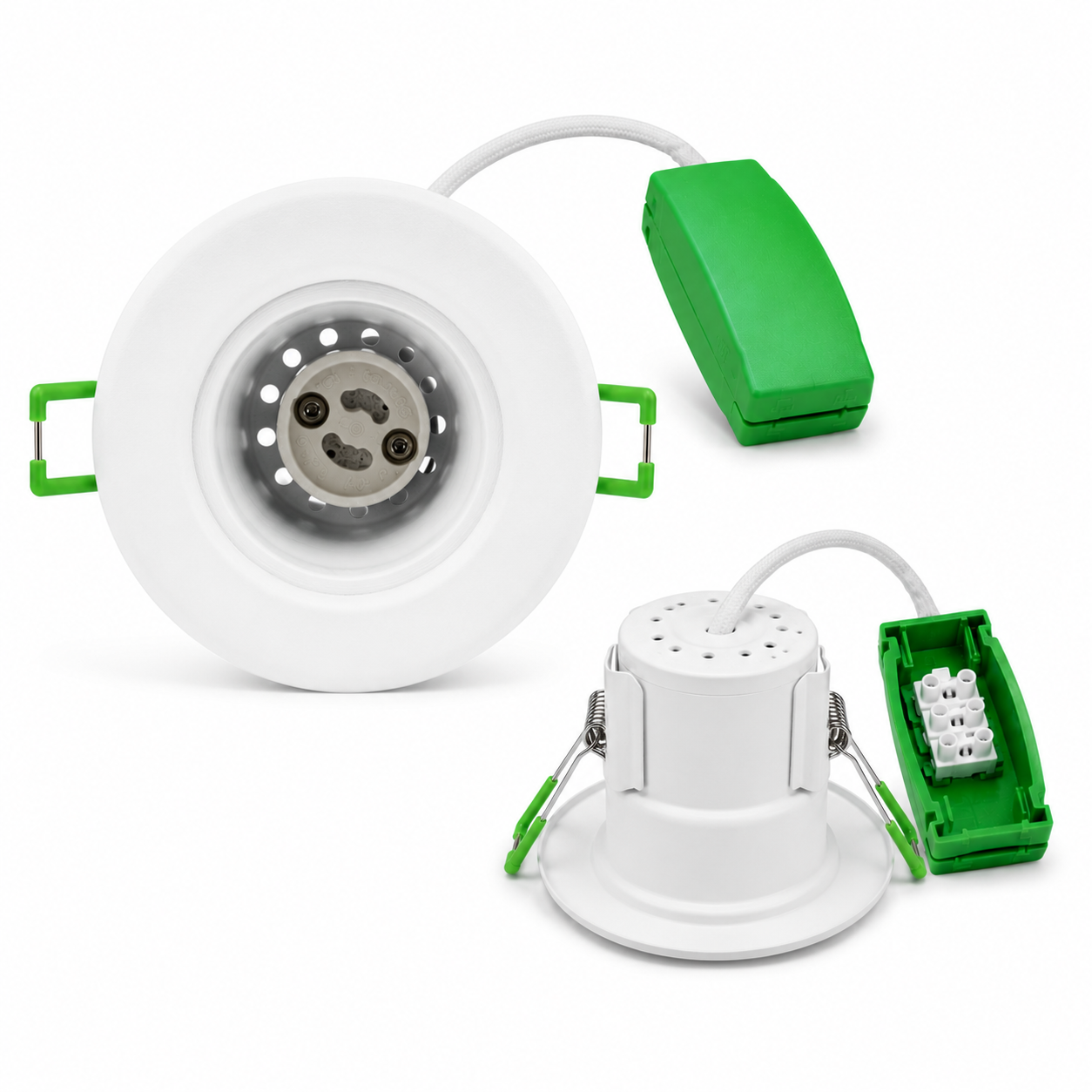 Baxton Essential Fire Rated GU10 Downlight White