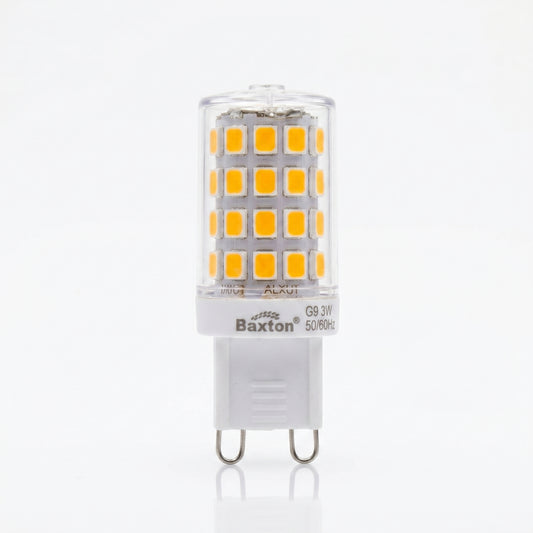 Baxton G9 LED Light Bulbs 3.5W Warm White 3000K Non Dimmable