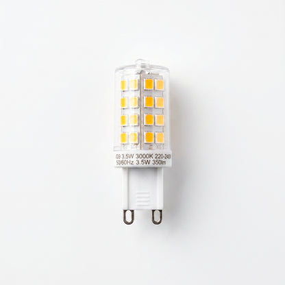 Baxton 10 Pack G9 LED Light Bulbs 3.5W Warm White 3000K Non Dimmable