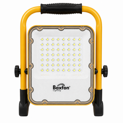 Baxton Rechargeable LED Work Light 1500lm USB-C Power Bank IP65 Portable Site Light