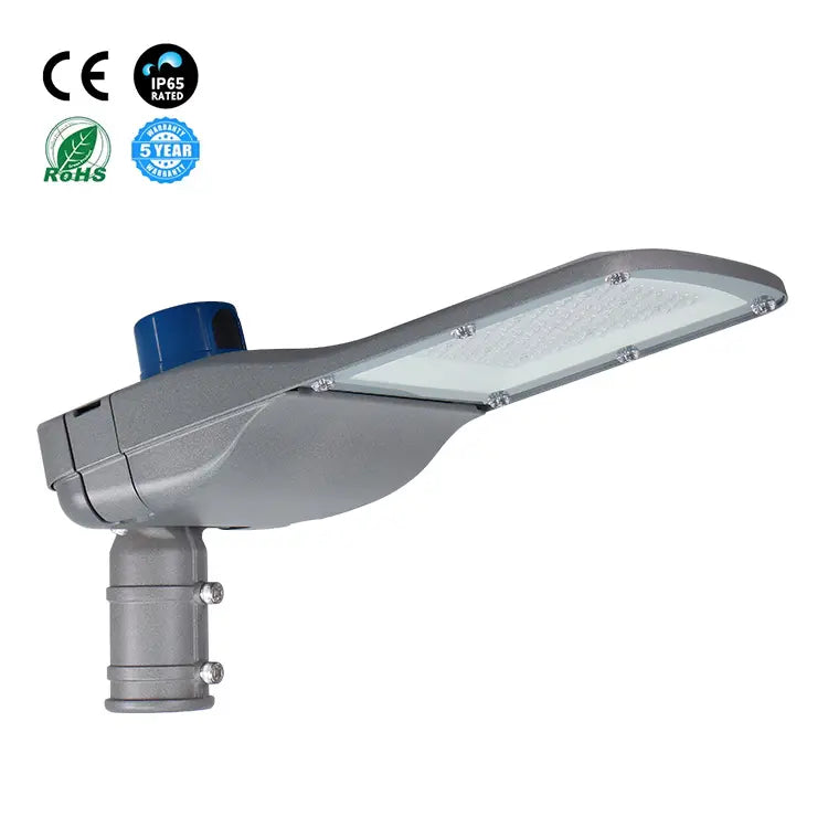 COMMERCIAL SHOEBOX LED STREET LIGHT – PHOTOCELL AUTOMATIC ON/OFF