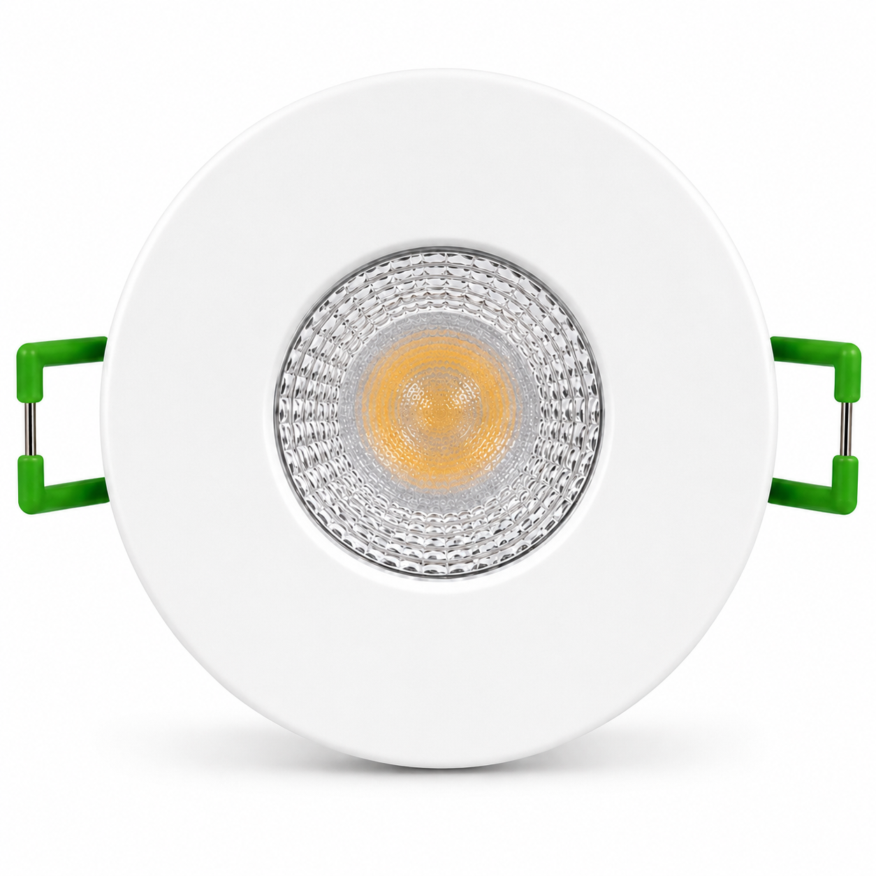 Baxton Ultimate Fire Rated LED Downlight White IP65 3CCT Dimmable 5.5W/7.5W – Trade Carton (50 Pack)